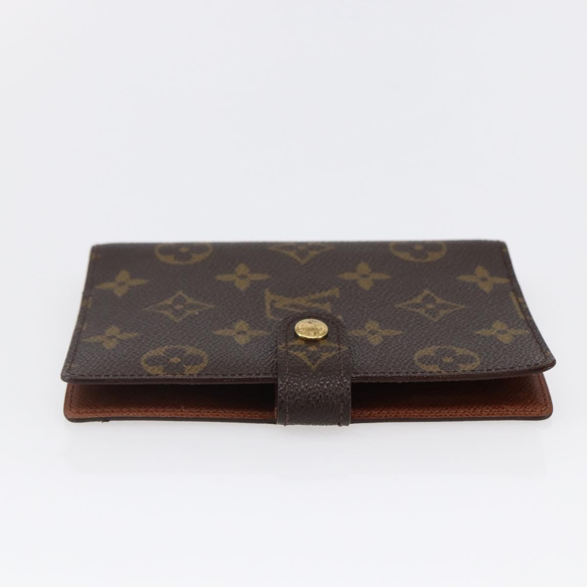 LOUIS VUITTON Monogram Agenda PM Day Planner Cover R20005 LV Auth 146028