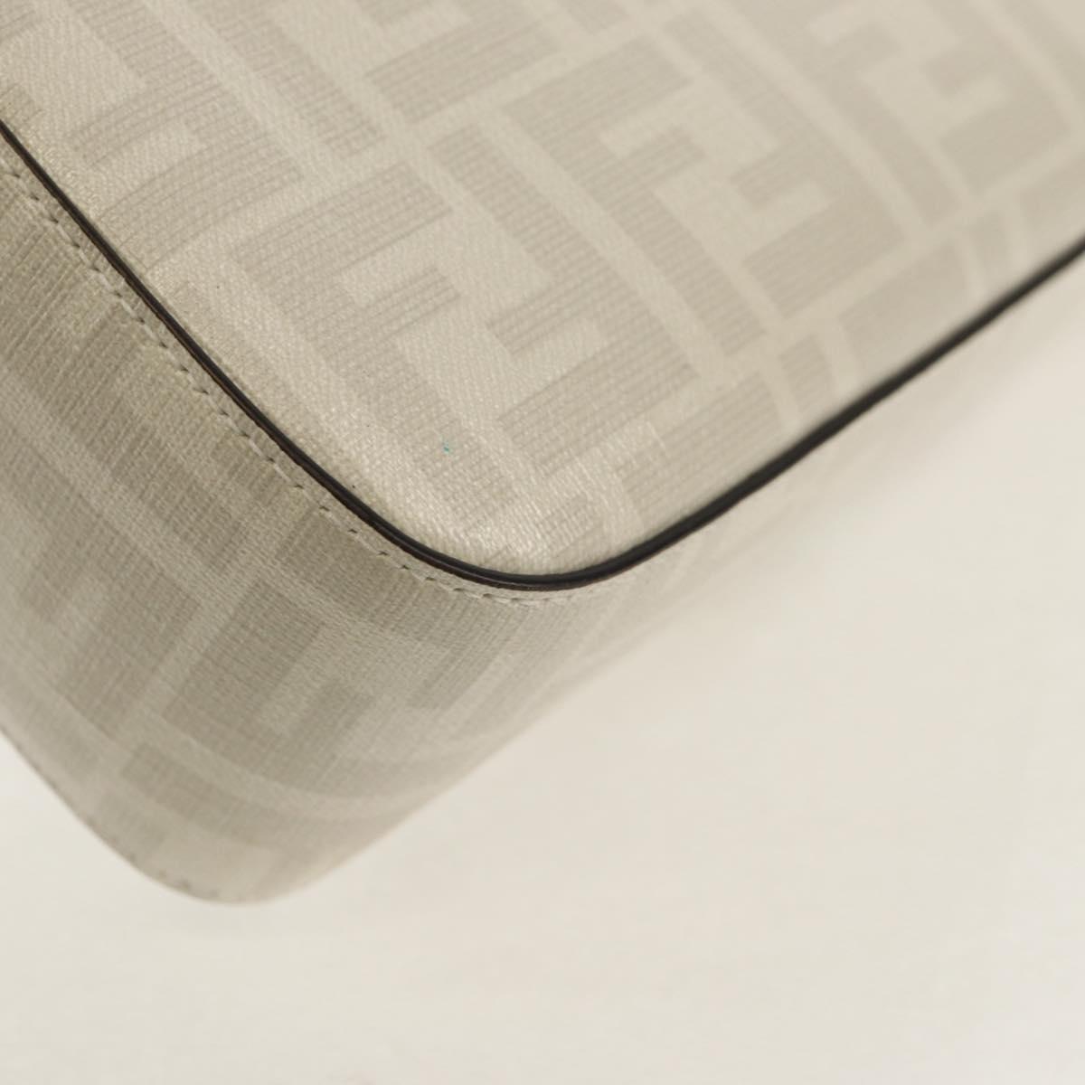 FENDI Zucca Canvas Antonio Lopez Mamma Baguette Bag 2way Ivory Auth 146070SM