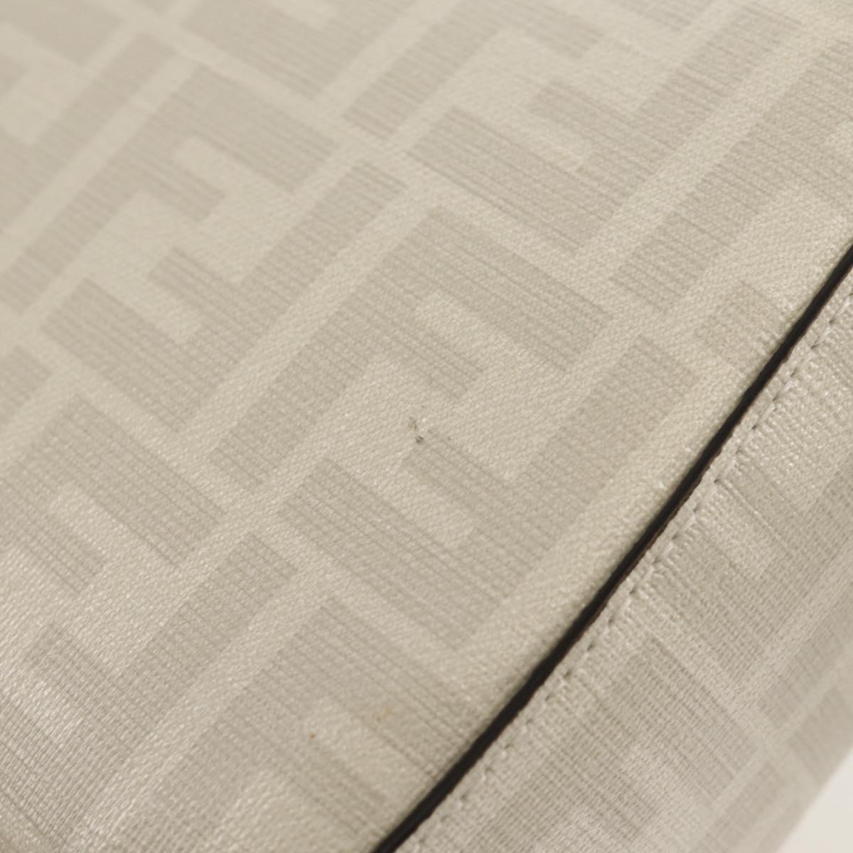 FENDI Zucca Canvas Antonio Lopez Mamma Baguette Bag 2way Ivory Auth 146070SM