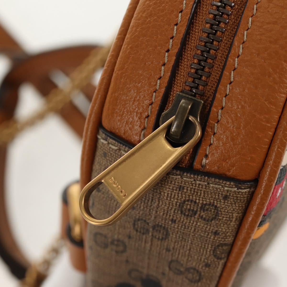 GUCCI Micro GG Supreme Disney Mini Backpack PVC Beige 603730 Auth 146074SM