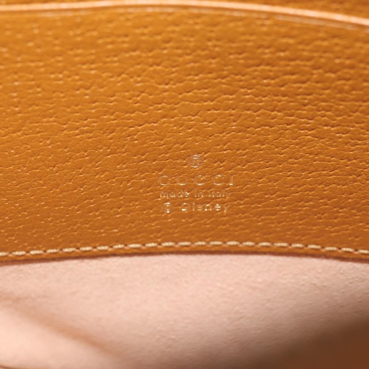 GUCCI Micro GG Supreme Disney Mini Backpack PVC Beige 603730 Auth 146074M