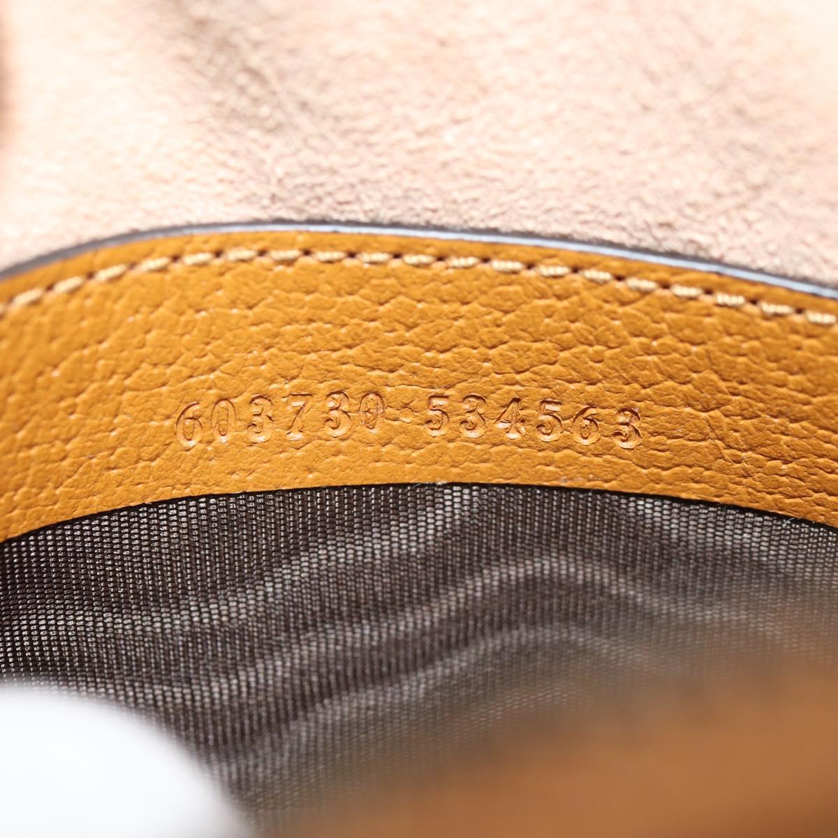 GUCCI Micro GG Supreme Disney Mini Backpack PVC Beige 603730 Auth 146074M