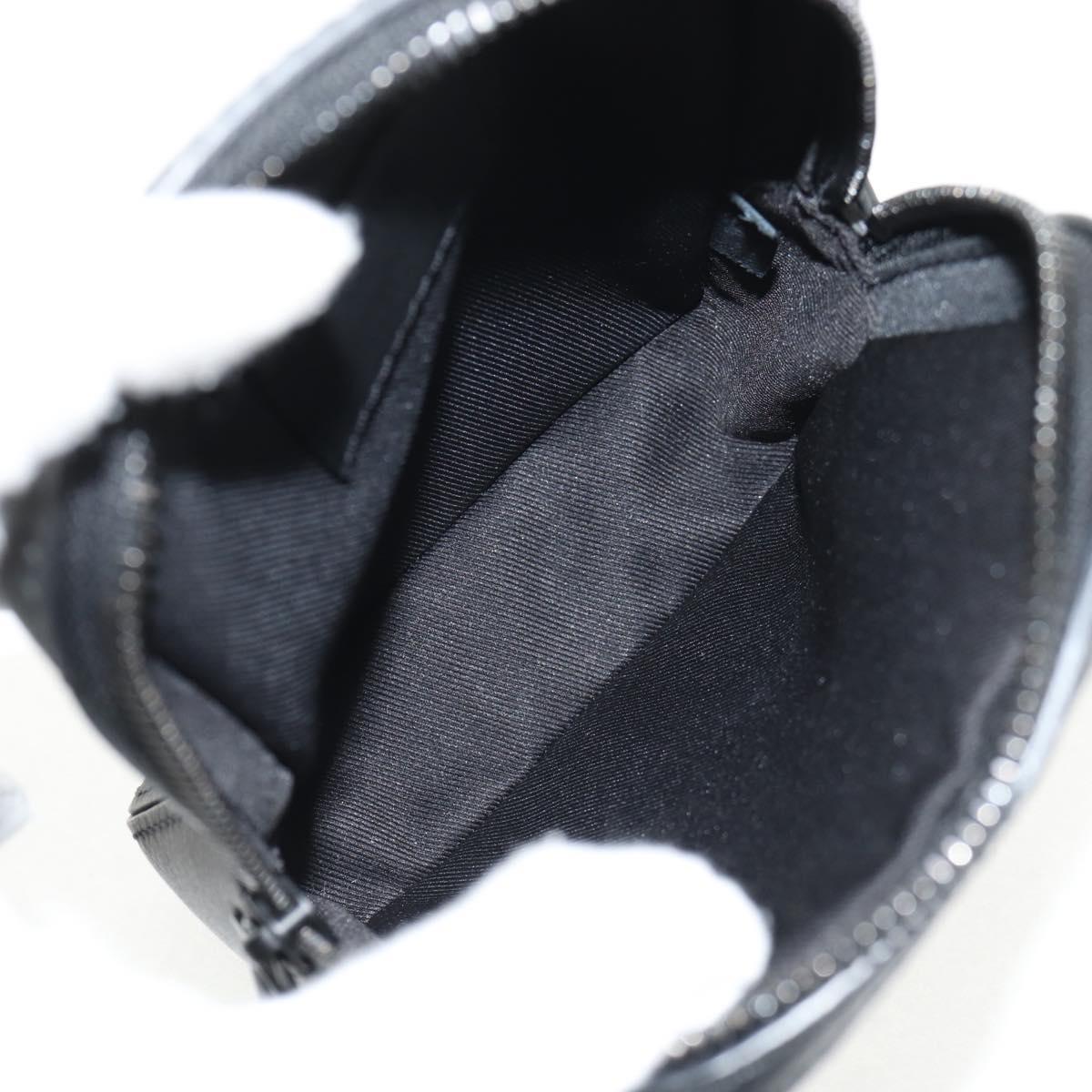 LOUIS VUITTON Taiga Rainbow Danube Messenger Bag Black M30332 LV Auth 146086M