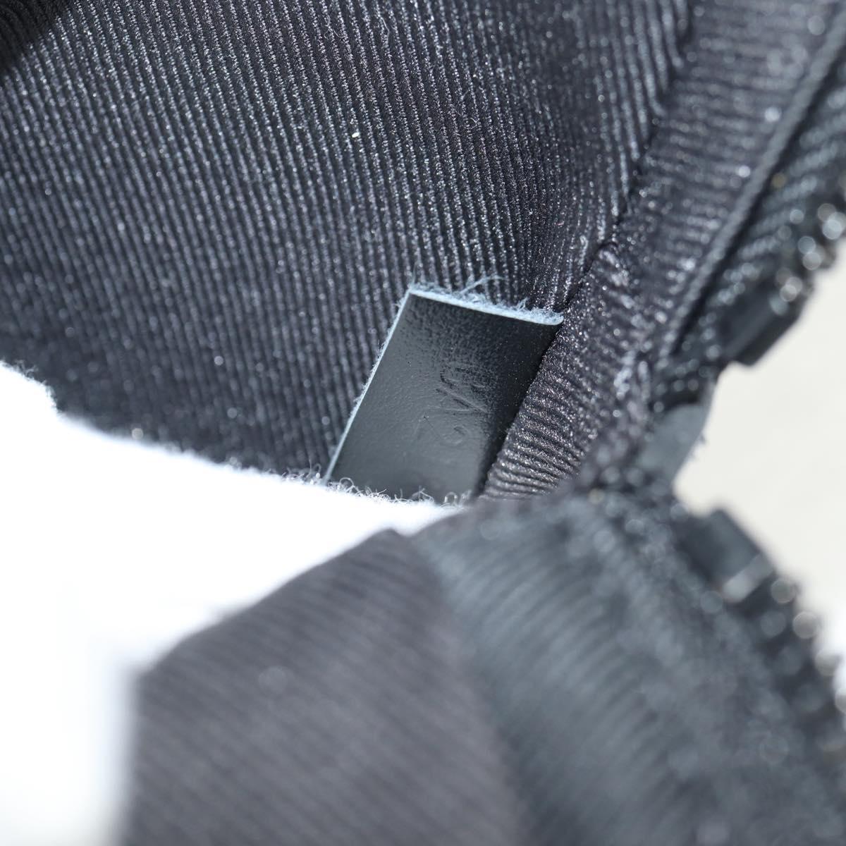 LOUIS VUITTON Taiga Rainbow Danube Messenger Bag Black M30332 LV Auth 146086M