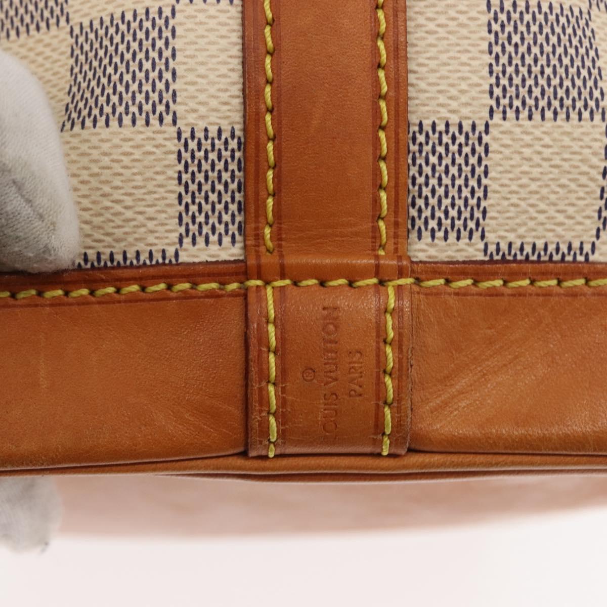 LOUIS VUITTON Damier Azur Noe BB Shoulder Bag N41220 LV Auth 146114