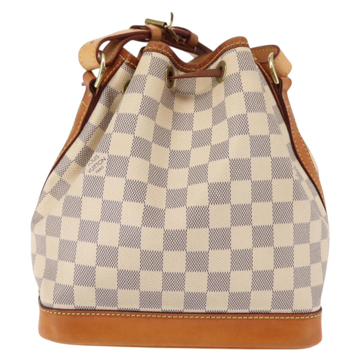 LOUIS VUITTON Damier Azur Noe BB Shoulder Bag N41220 LV Auth 146114