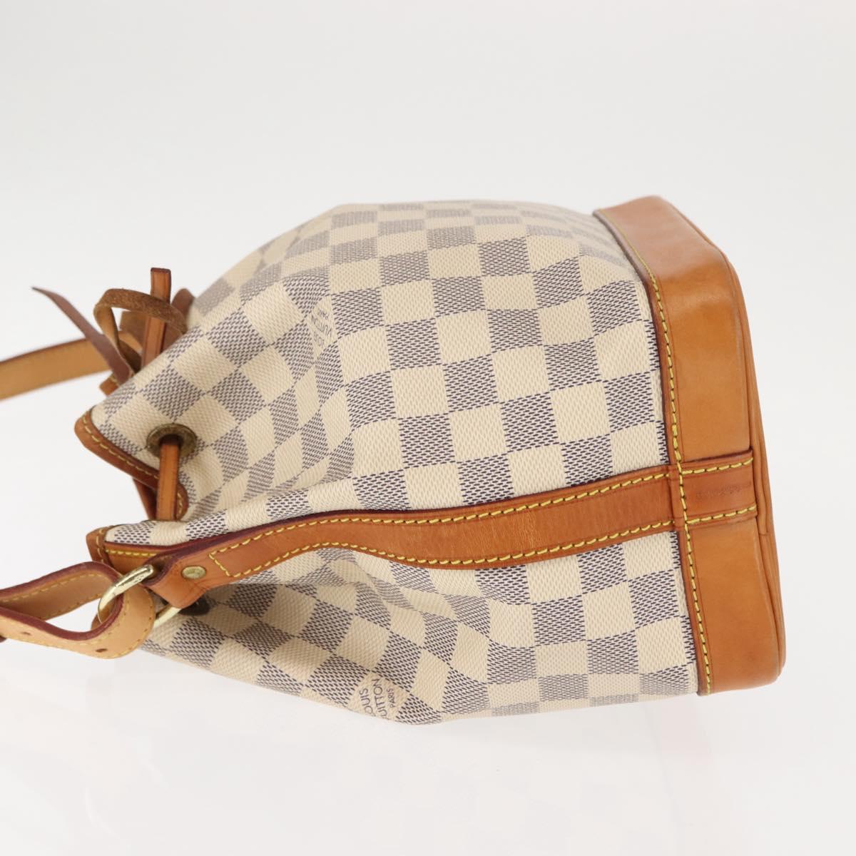 LOUIS VUITTON Damier Azur Noe BB Shoulder Bag N41220 LV Auth 146114