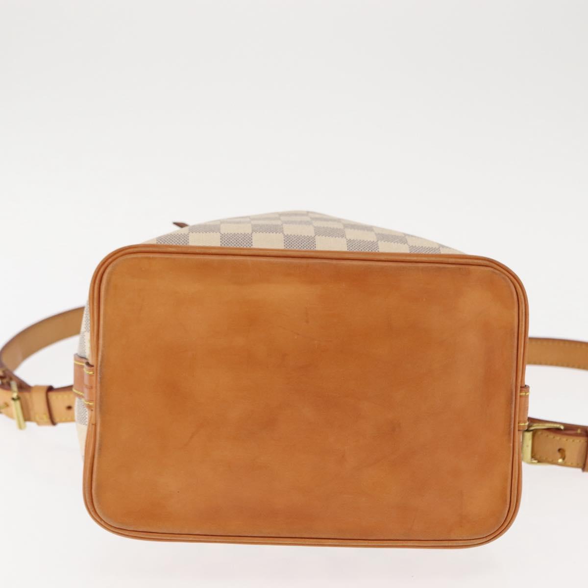 LOUIS VUITTON Damier Azur Noe BB Shoulder Bag N41220 LV Auth 146114