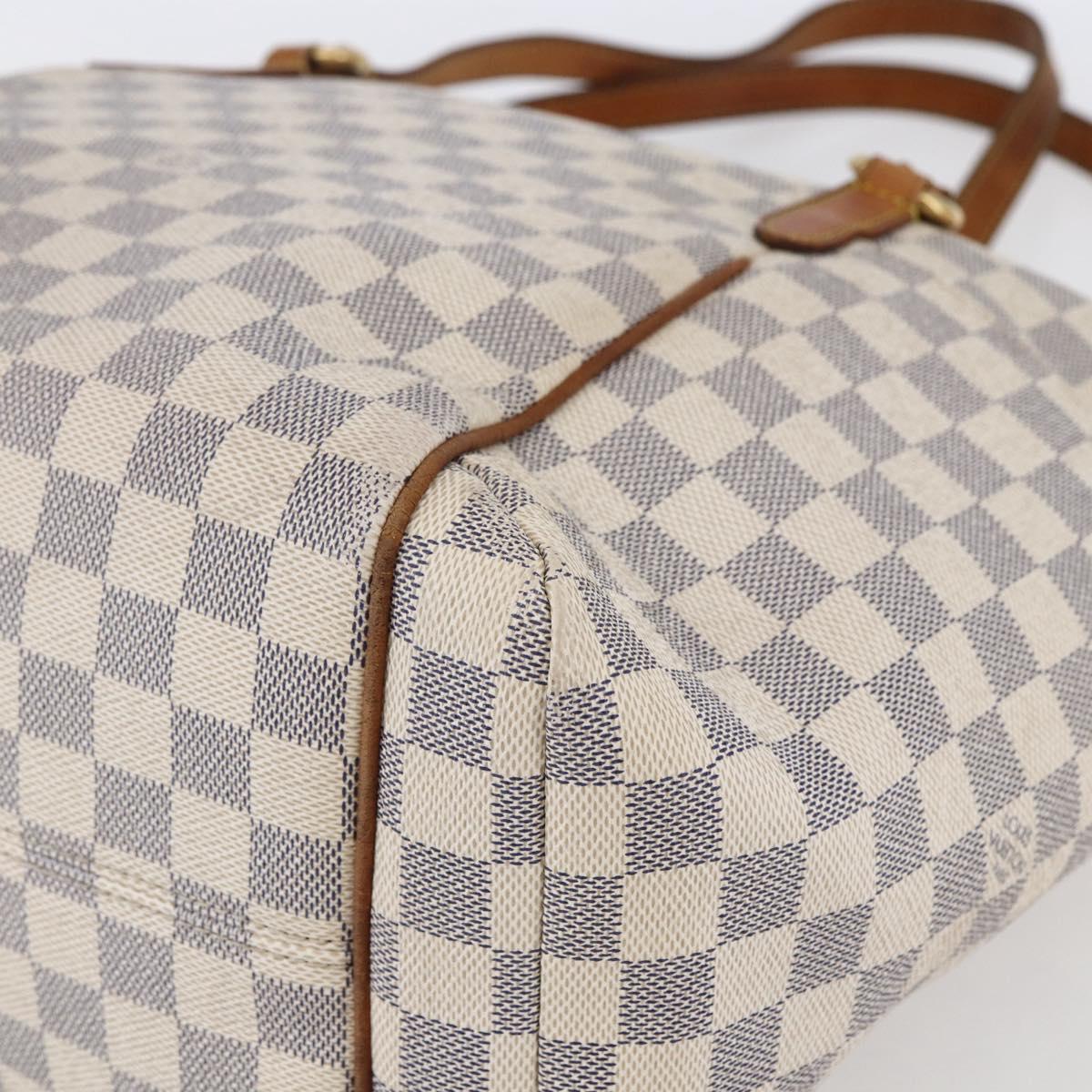 LOUIS VUITTON Damier Azur Totally MM Tote Bag N51262 LV Auth 146115