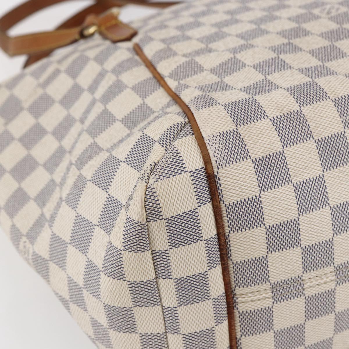 LOUIS VUITTON Damier Azur Totally MM Tote Bag N51262 LV Auth 146115