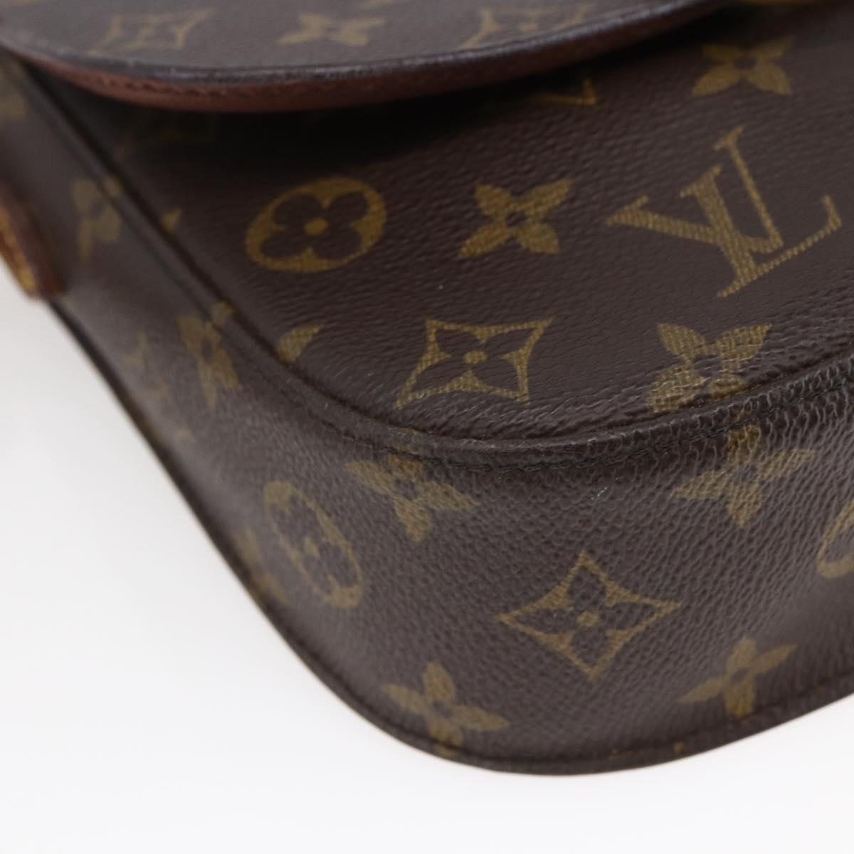 LOUIS VUITTON Monogram Saint Cloud MM Shoulder Bag M51243 LV Auth 146118