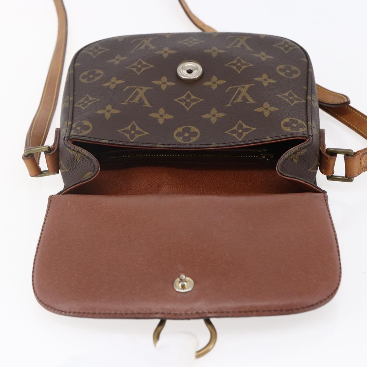 LOUIS VUITTON Monogram Saint Cloud MM Shoulder Bag M51243 LV Auth 146118