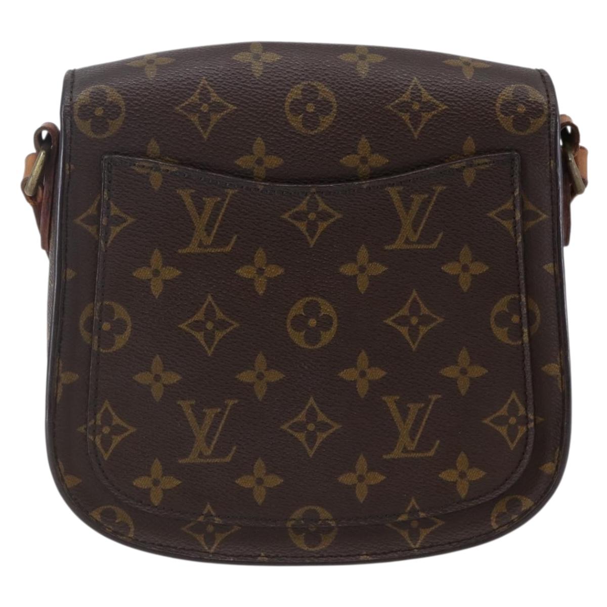 LOUIS VUITTON Monogram Saint Cloud MM Shoulder Bag M51243 LV Auth 146118