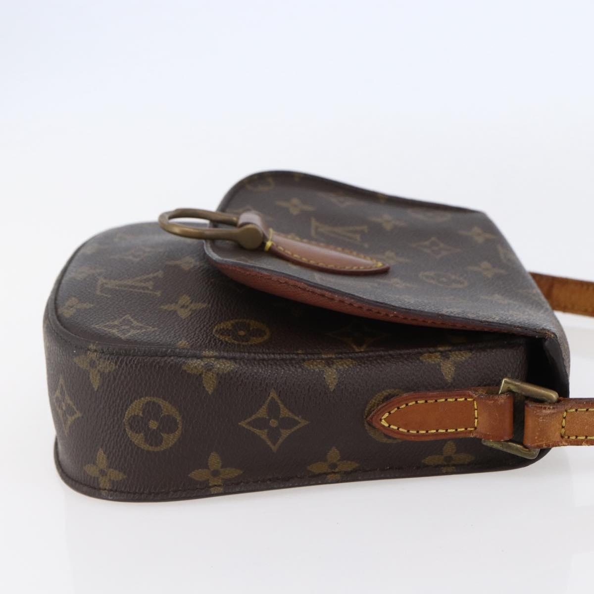 LOUIS VUITTON Monogram Saint Cloud MM Shoulder Bag M51243 LV Auth 146118