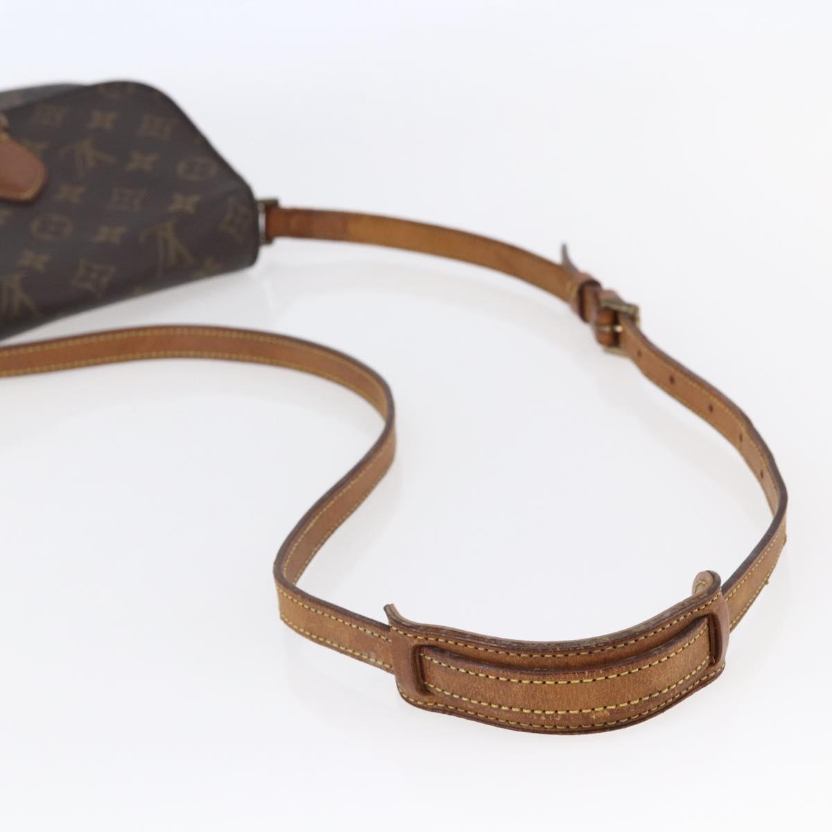 LOUIS VUITTON Monogram Saint Cloud MM Shoulder Bag M51243 LV Auth 146118