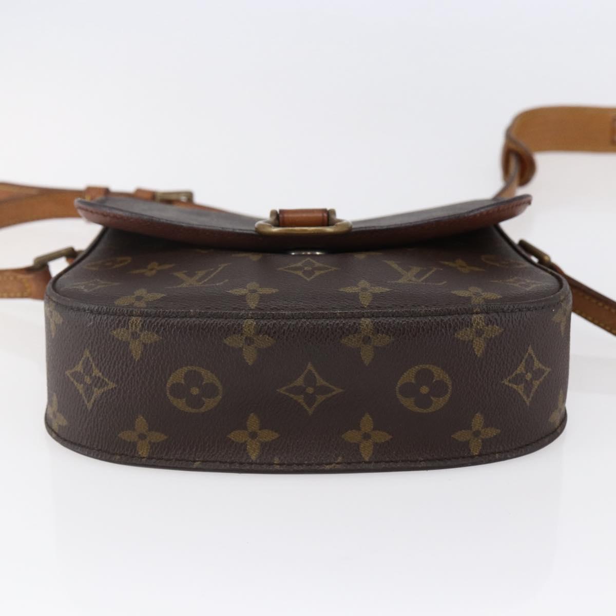 LOUIS VUITTON Monogram Saint Cloud MM Shoulder Bag M51243 LV Auth 146118