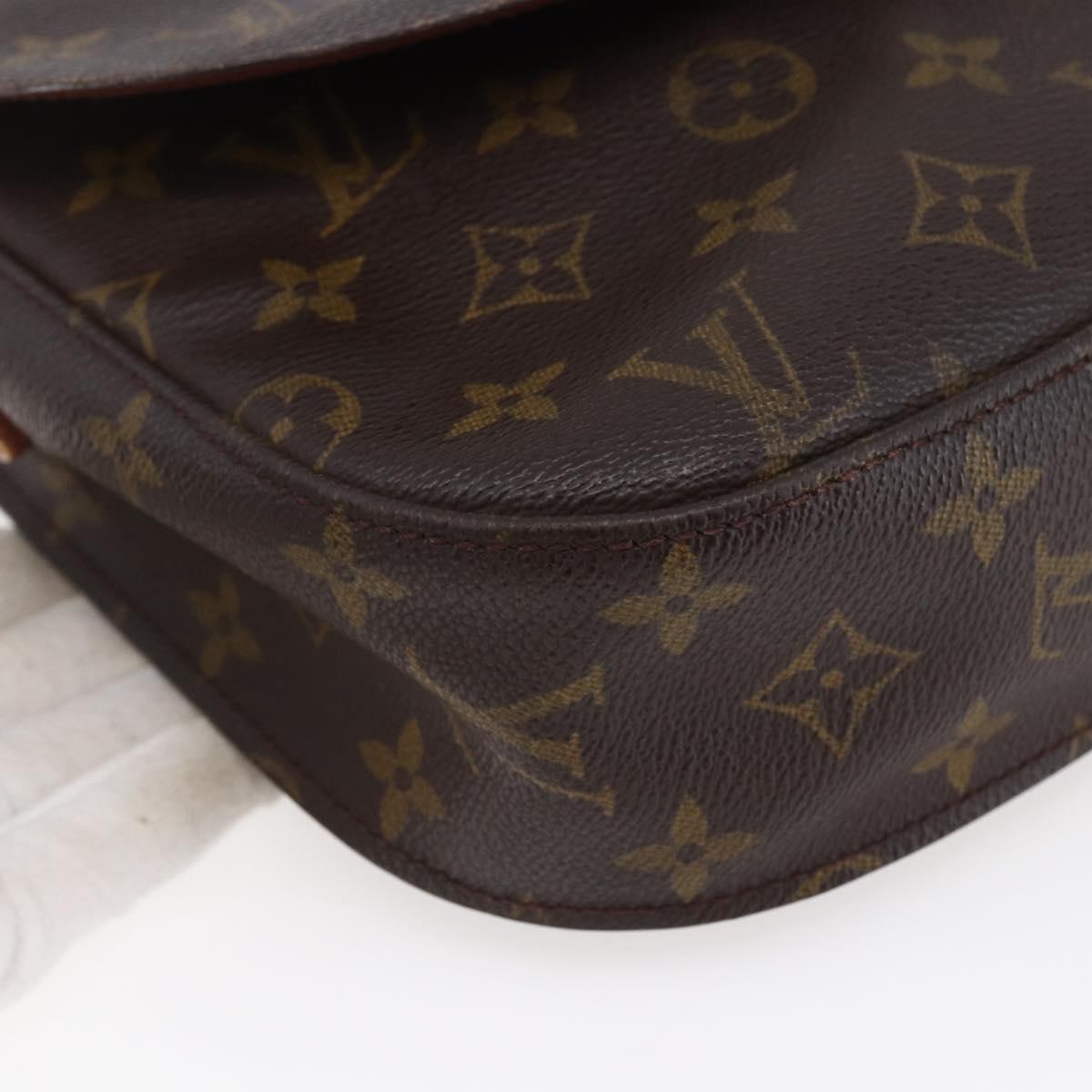 LOUIS VUITTON Monogram Saint Cloud GM Shoulder Bag M51242 LV Auth 146119