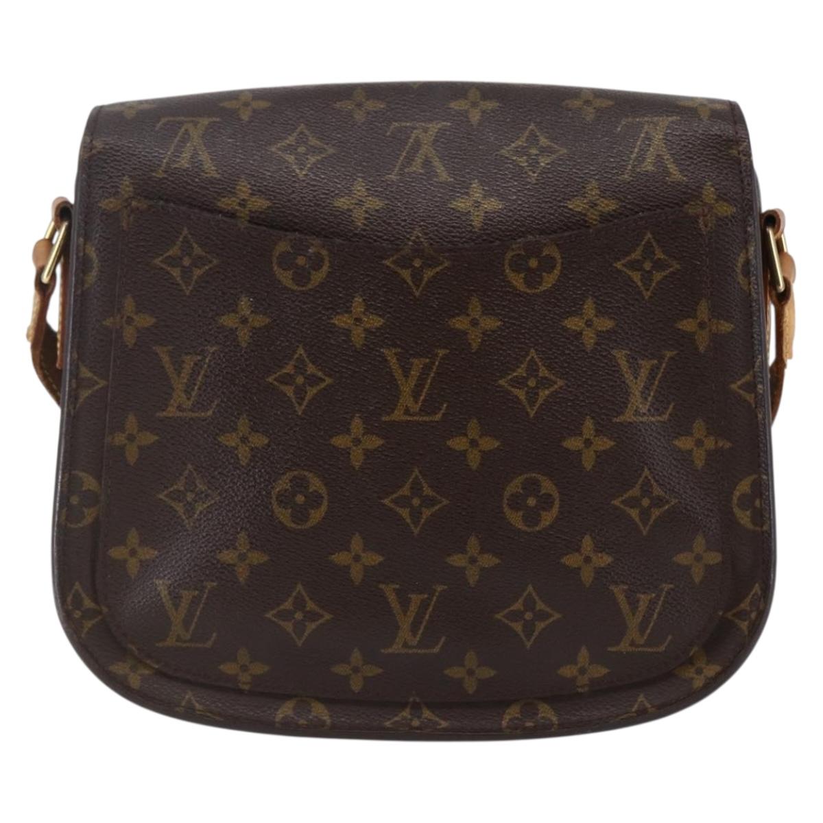 LOUIS VUITTON Monogram Saint Cloud GM Shoulder Bag M51242 LV Auth 146119