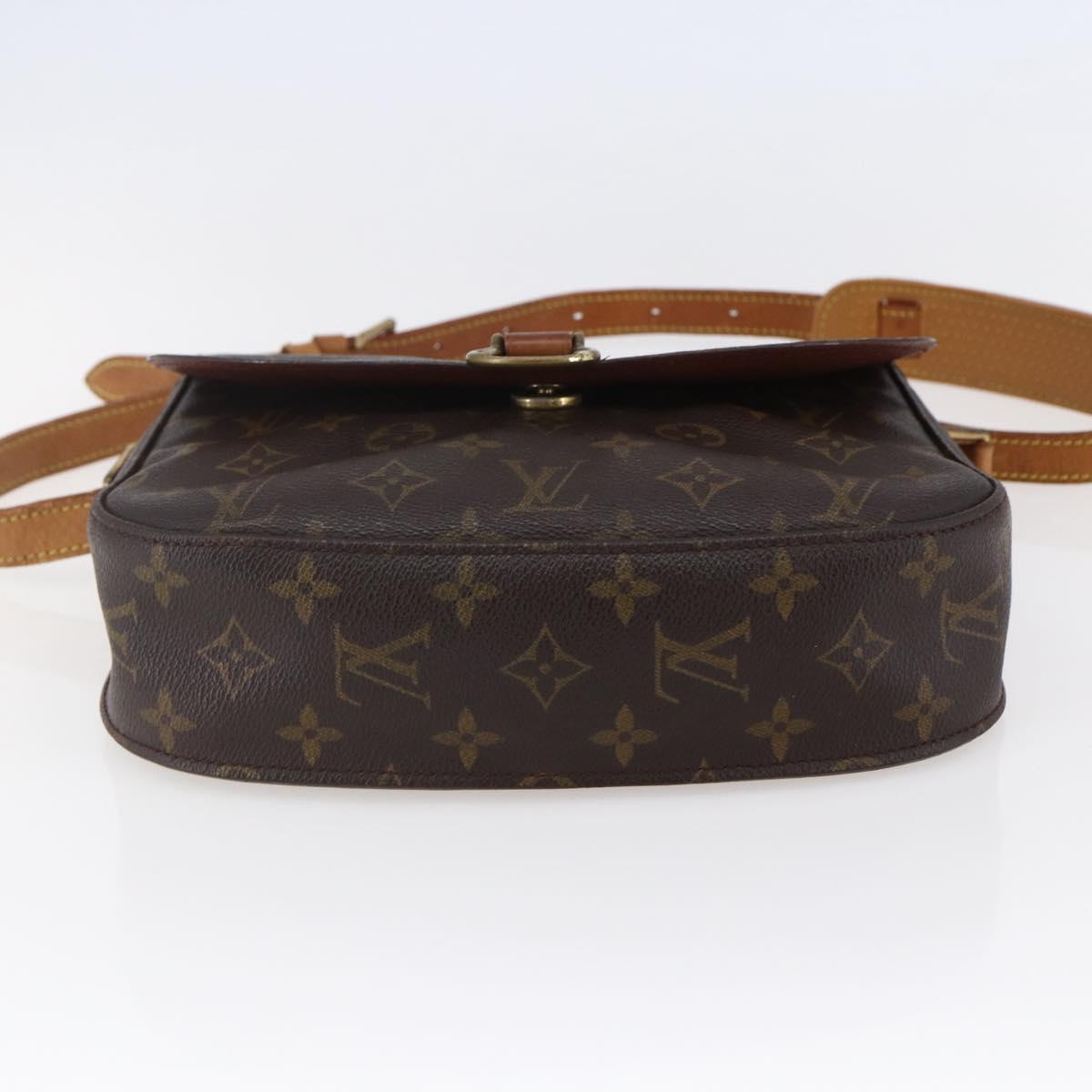 LOUIS VUITTON Monogram Saint Cloud GM Shoulder Bag M51242 LV Auth 146119