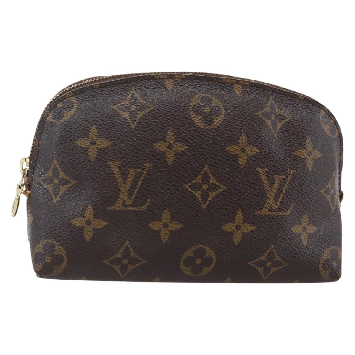 LOUIS VUITTON Monogram Pochette Cosmetic PM Pouch M43998 LV Auth 146123