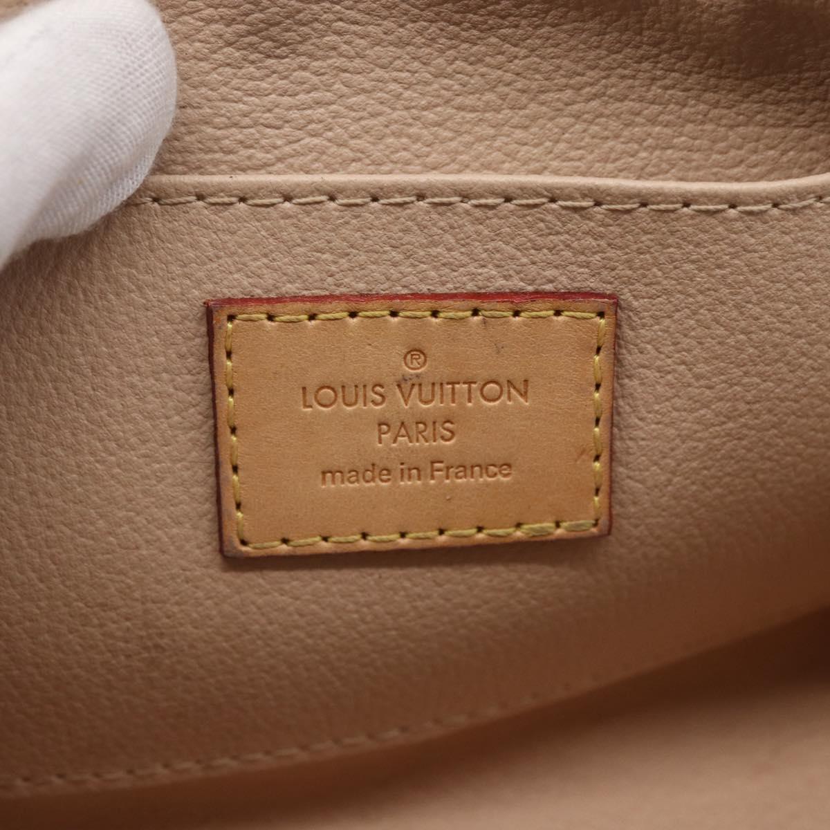 LOUIS VUITTON Monogram Pochette Cosmetic PM Pouch M43998 LV Auth 146123