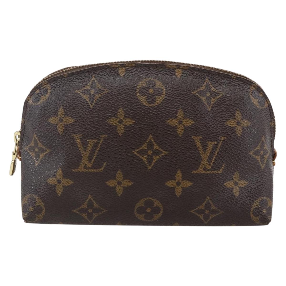 LOUIS VUITTON Monogram Pochette Cosmetic PM Pouch M43998 LV Auth 146123