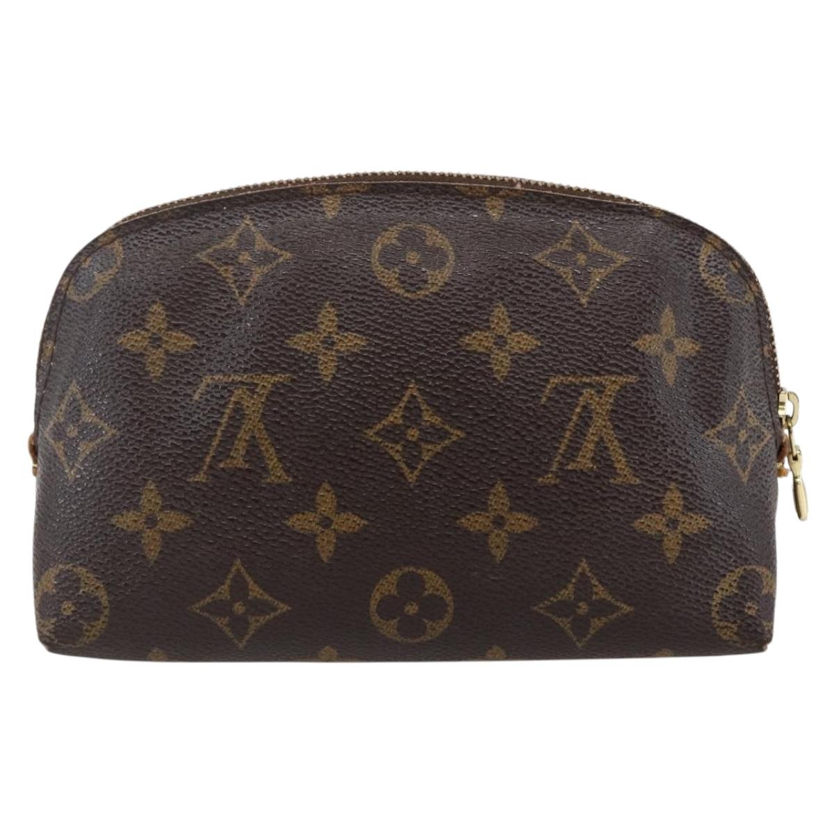 LOUIS VUITTON Monogram Pochette Cosmetic PM Pouch M43998 LV Auth 146123