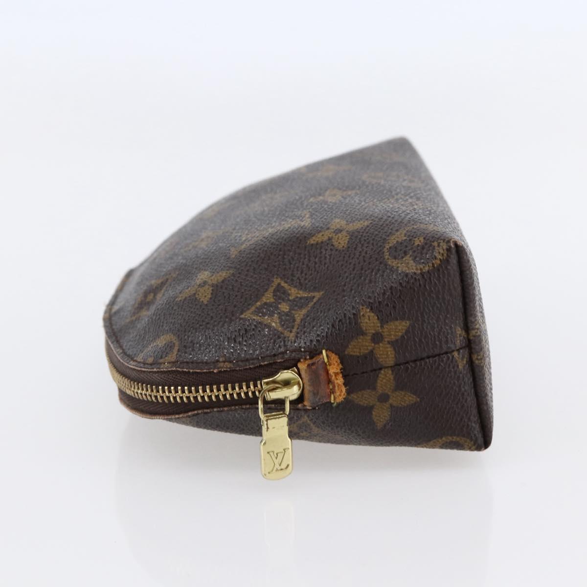 LOUIS VUITTON Monogram Pochette Cosmetic PM Pouch M43998 LV Auth 146123