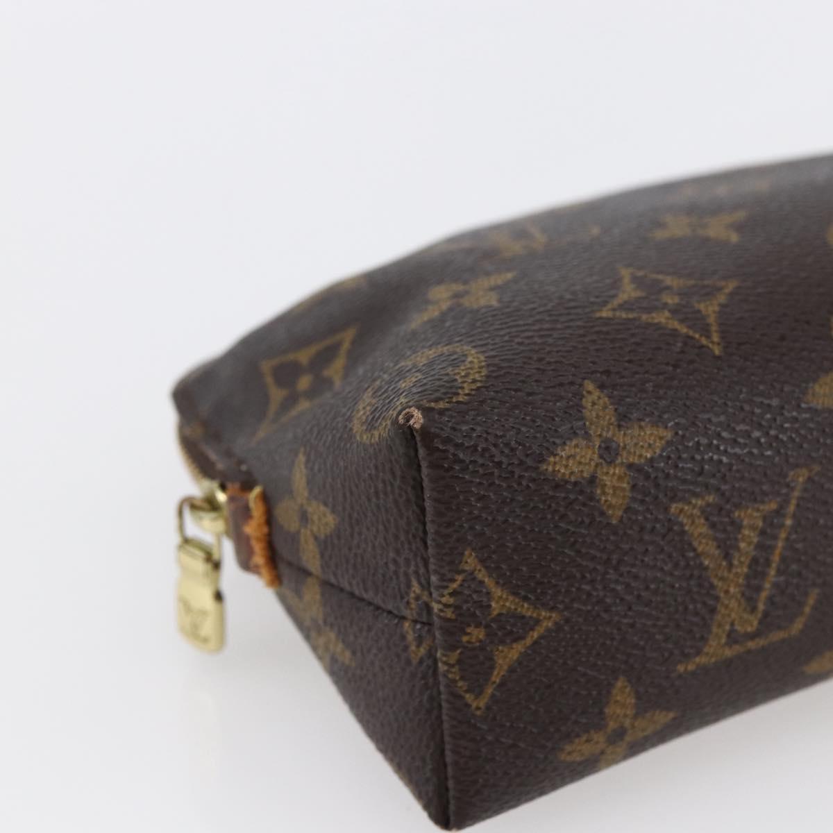LOUIS VUITTON Monogram Pochette Cosmetic PM Pouch M43998 LV Auth 146123