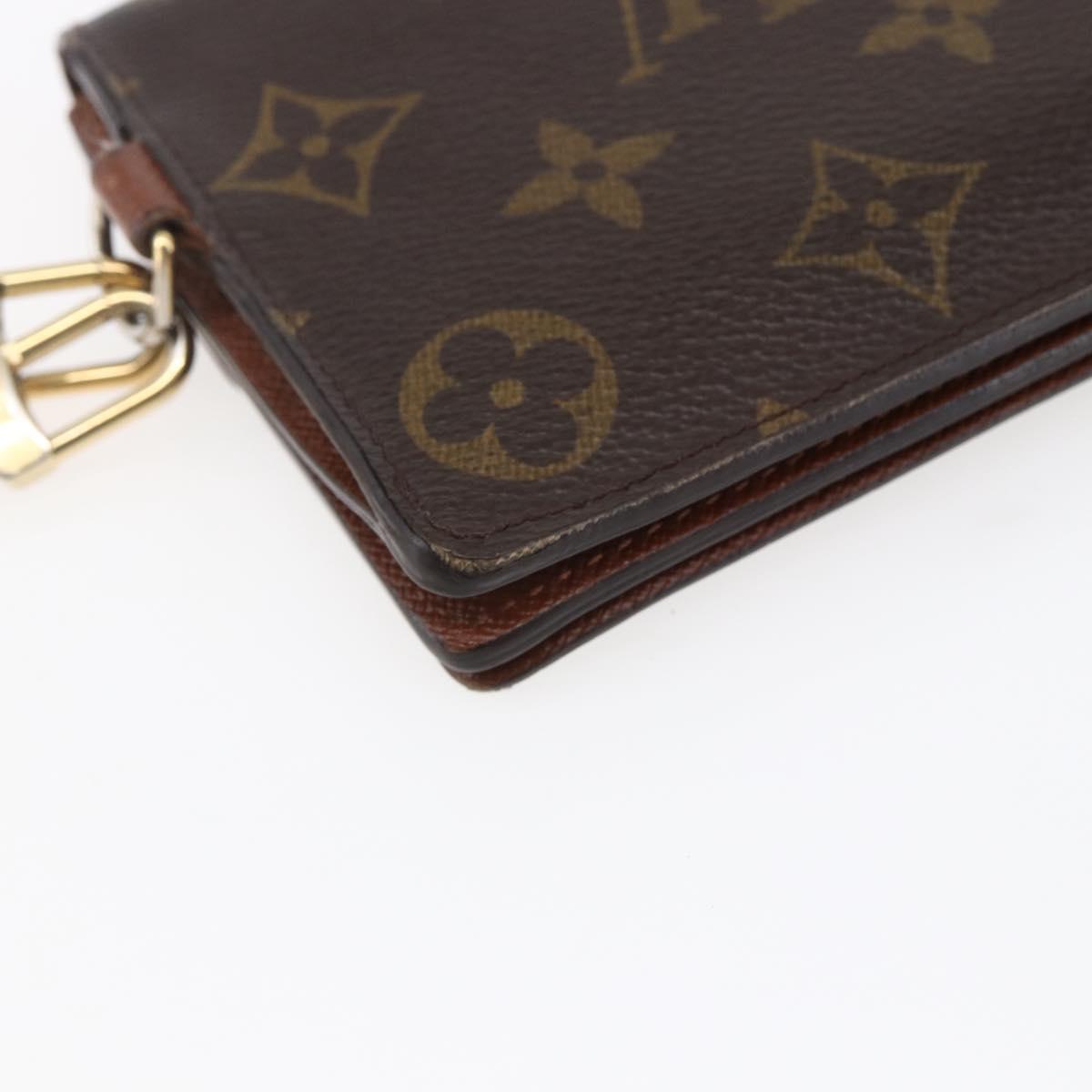 LOUIS VUITTON Monogram Portefeuille Acordion Long Wallet M58008 LV Auth 146124