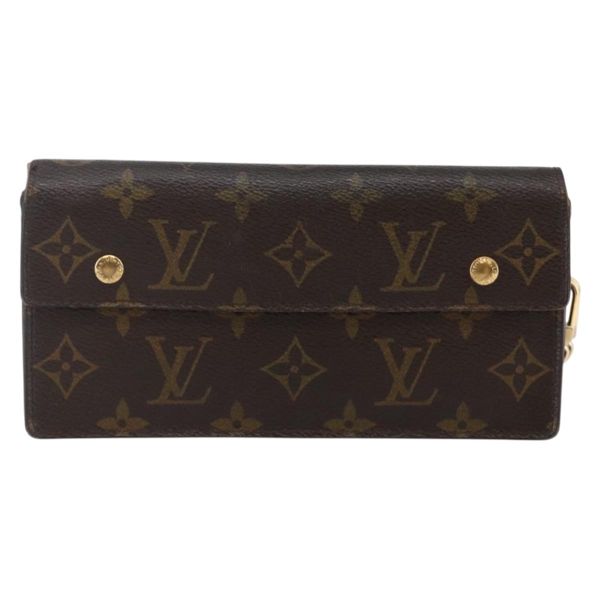 LOUIS VUITTON Monogram Portefeuille Acordion Long Wallet M58008 LV Auth 146124