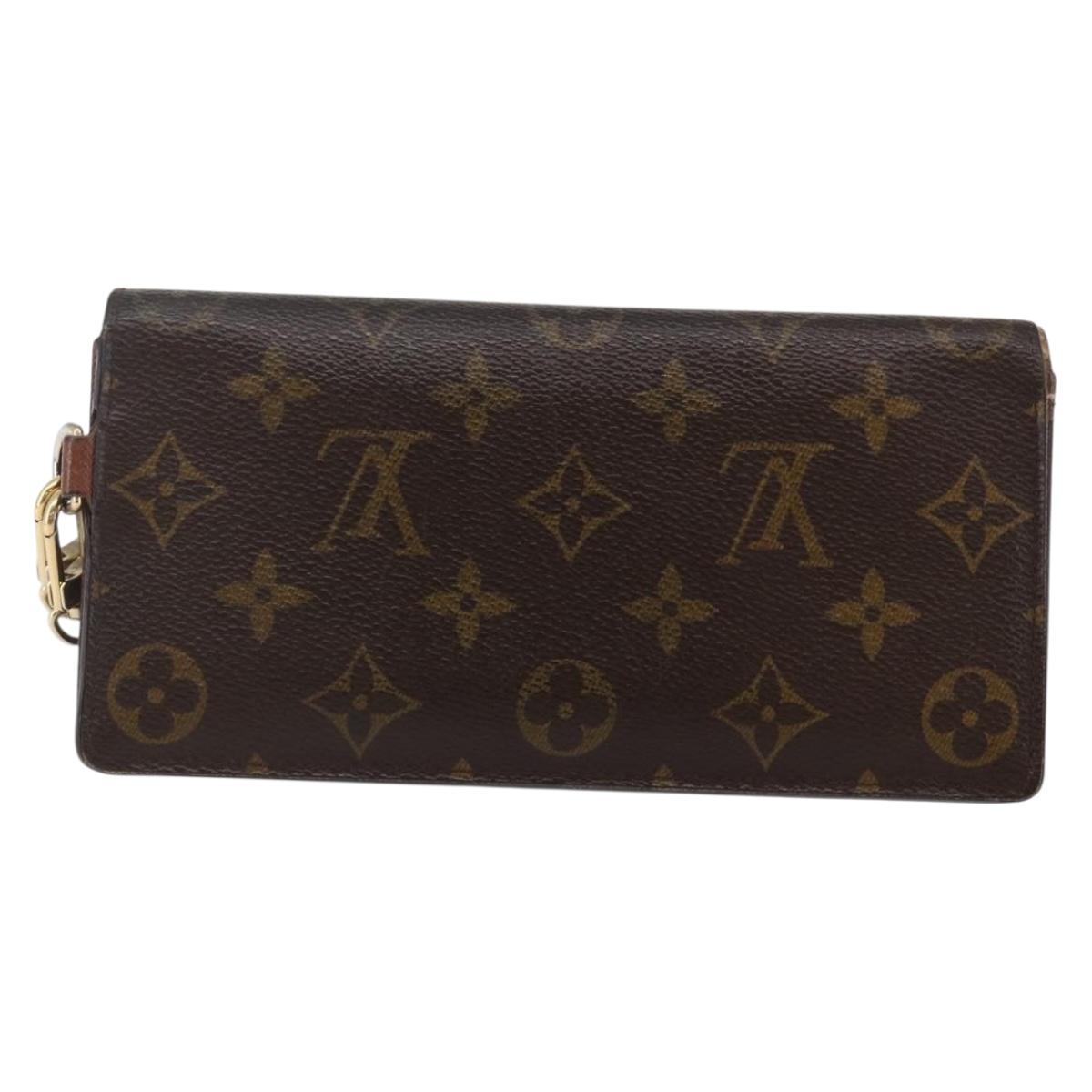 LOUIS VUITTON Monogram Portefeuille Acordion Long Wallet M58008 LV Auth 146124