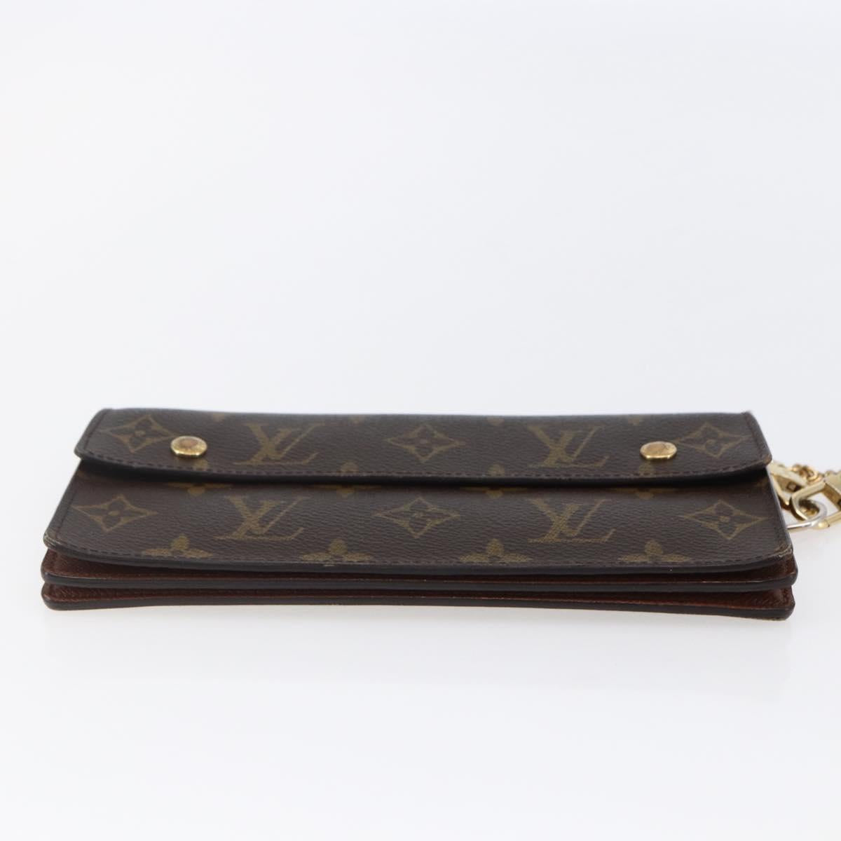 LOUIS VUITTON Monogram Portefeuille Acordion Long Wallet M58008 LV Auth 146124