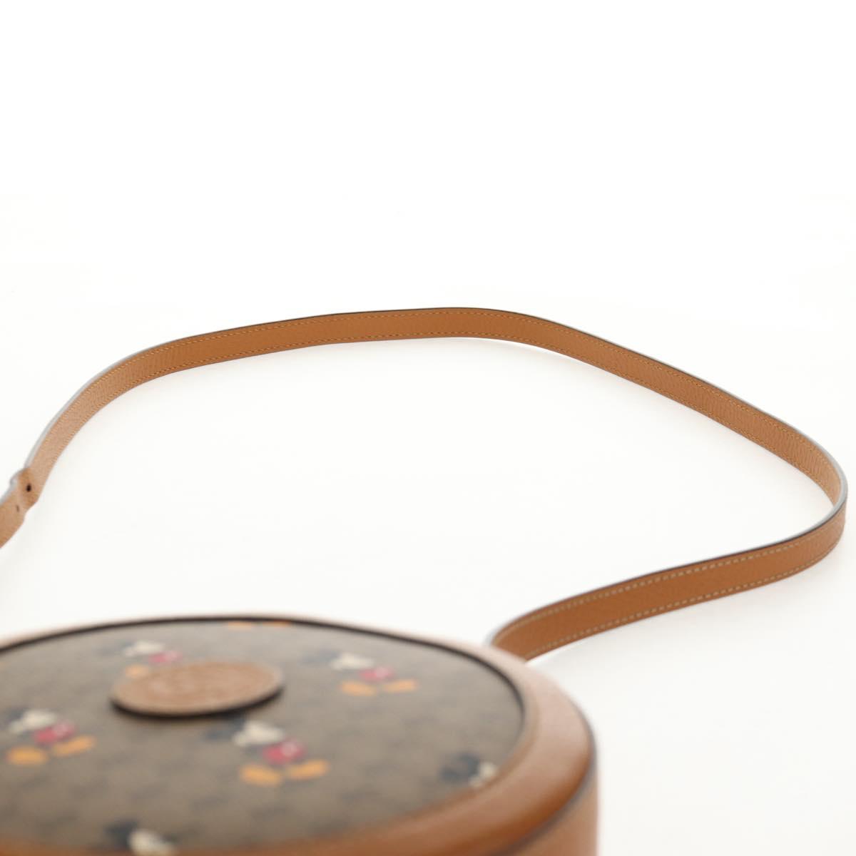 GUCCI Micro GG Supreme Disney Collaboration Bag PVC Beige 603938 Auth 146131M