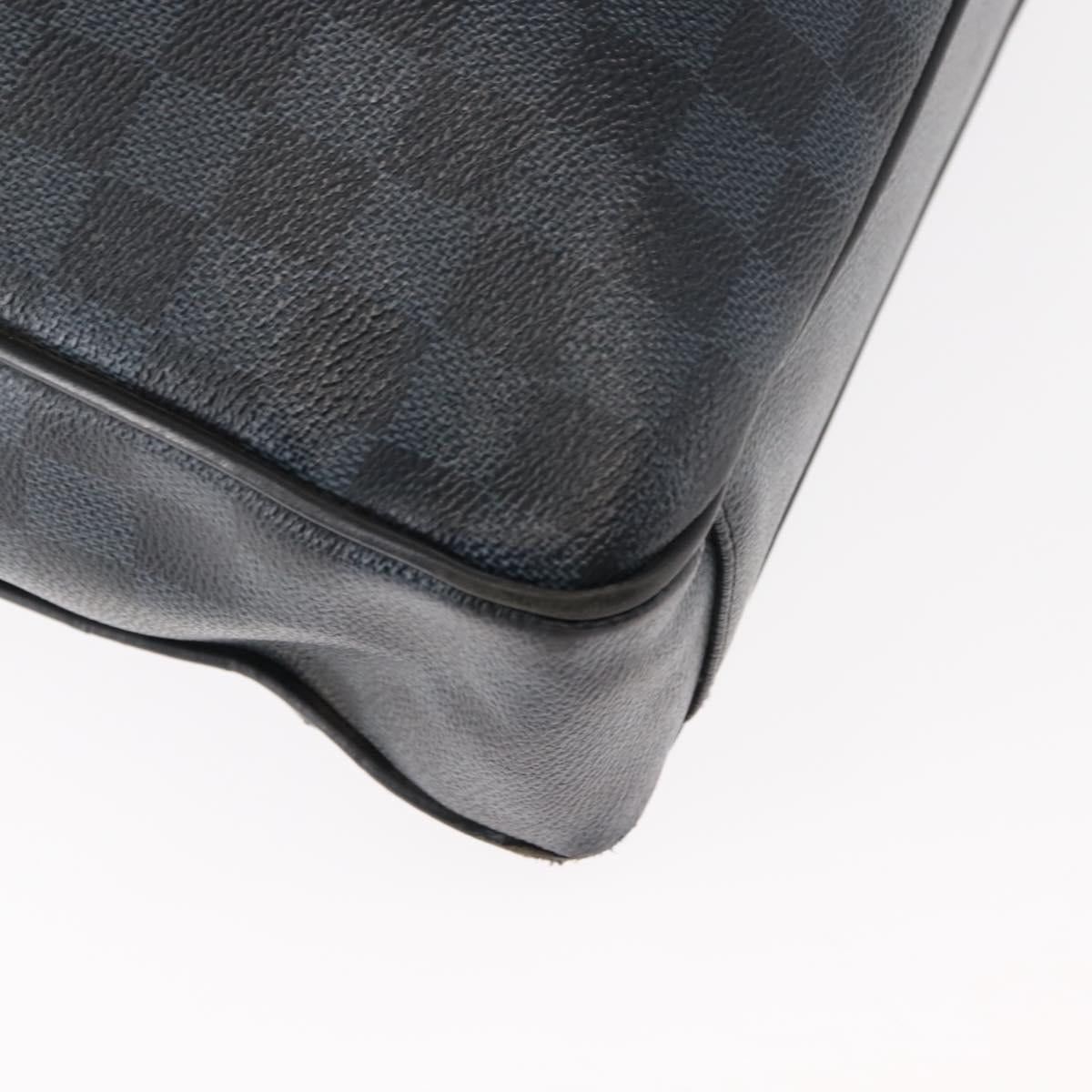 LOUIS VUITTON Damier Cobalt Porte Documents Business Bag N41347 LV Auth 146133
