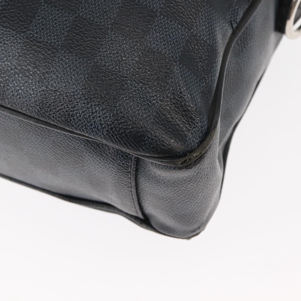 LOUIS VUITTON Damier Cobalt Porte Documents Business Bag N41347 LV Auth 146133