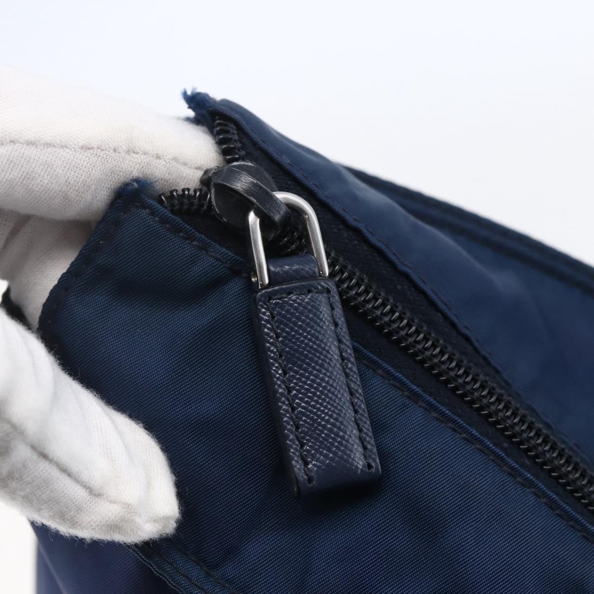 PRADA Tote Bag Nylon Navy Auth 146156
