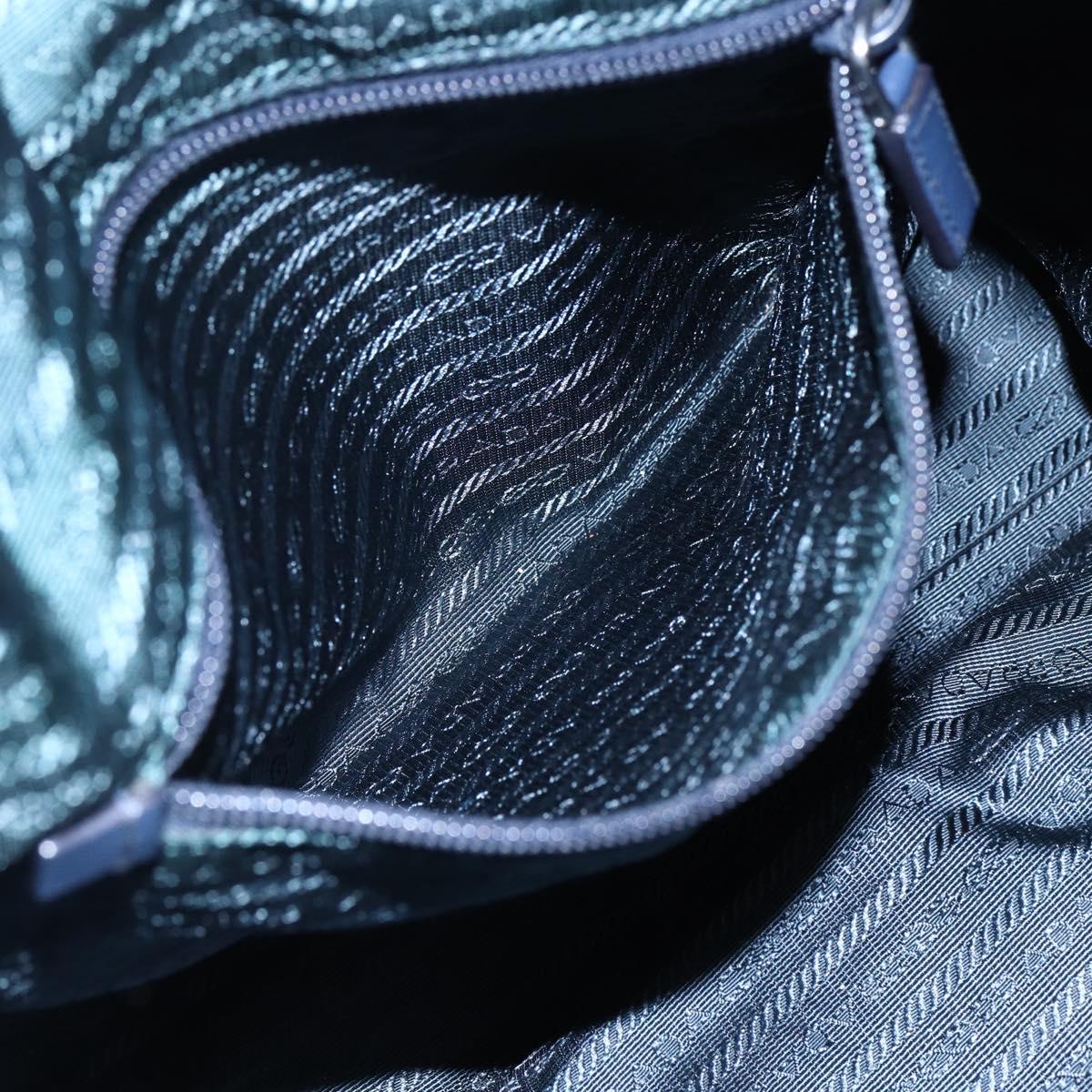 PRADA Tote Bag Nylon Navy Auth 146156