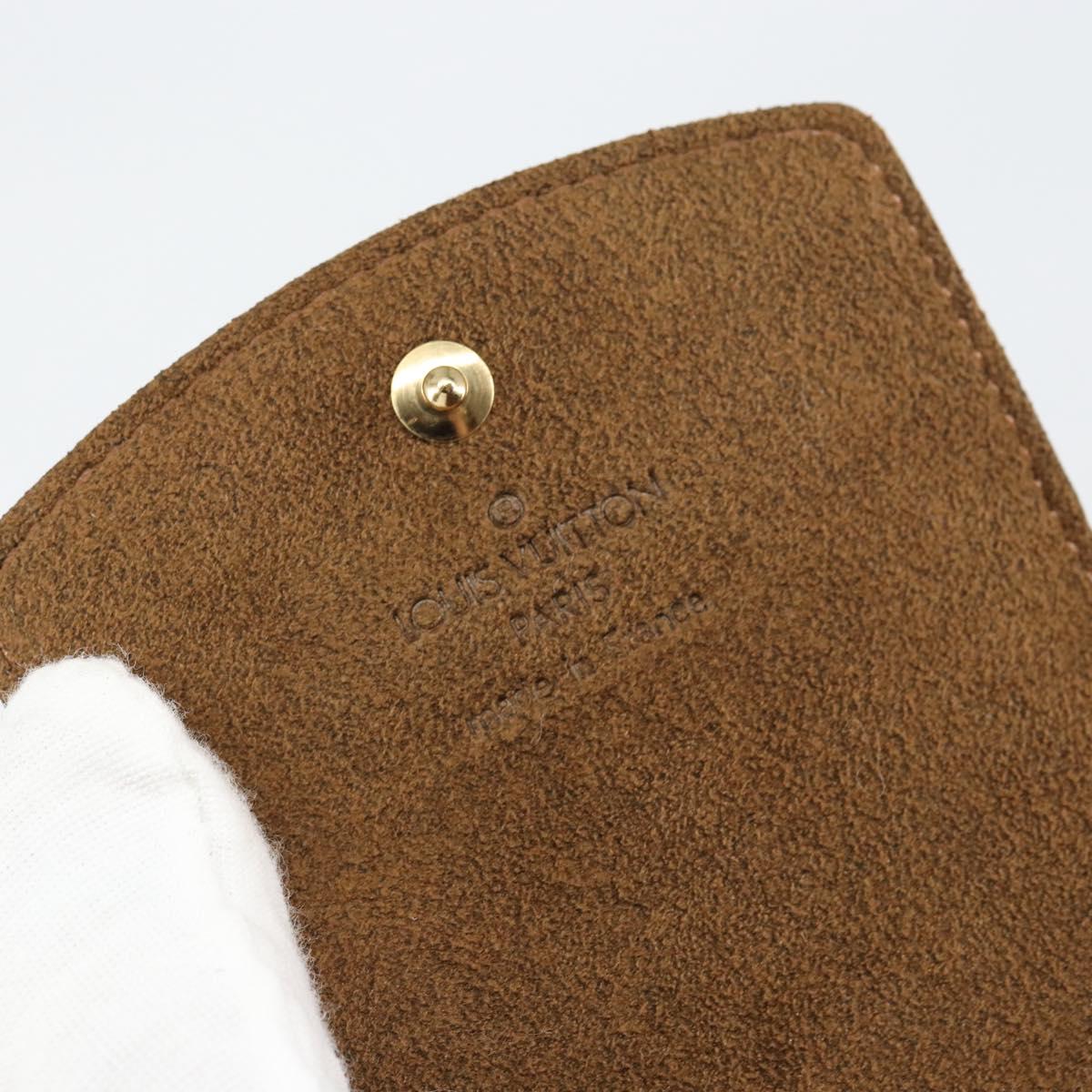 LOUIS VUITTON Damier Ebene Cuff Case LV Auth 146166