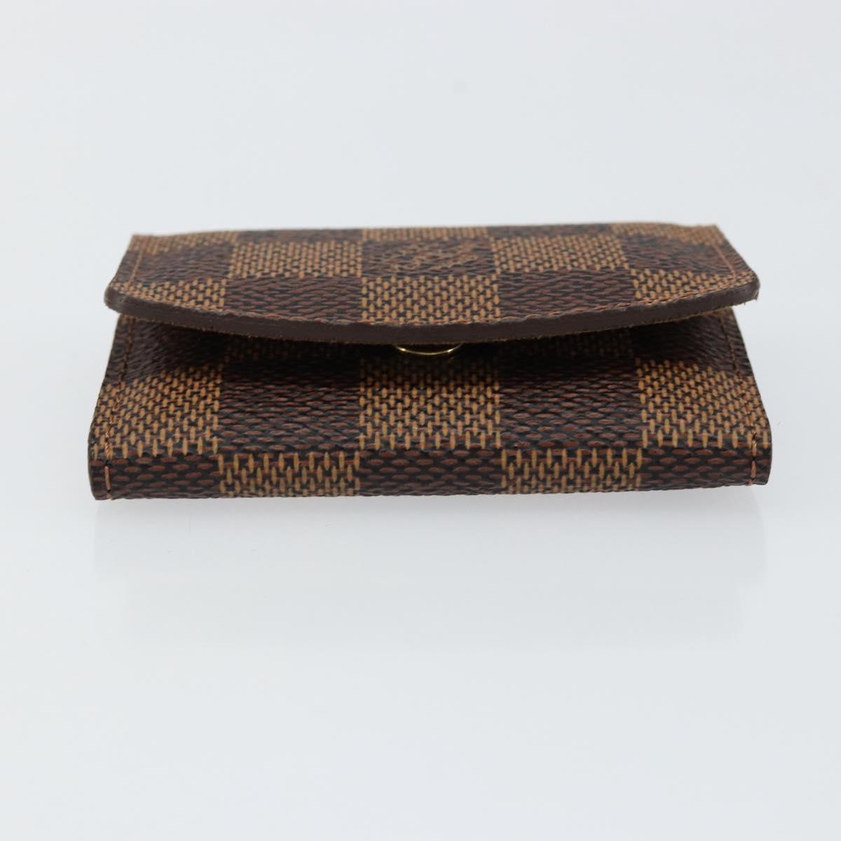 LOUIS VUITTON Damier Ebene Cuff Case LV Auth 146166