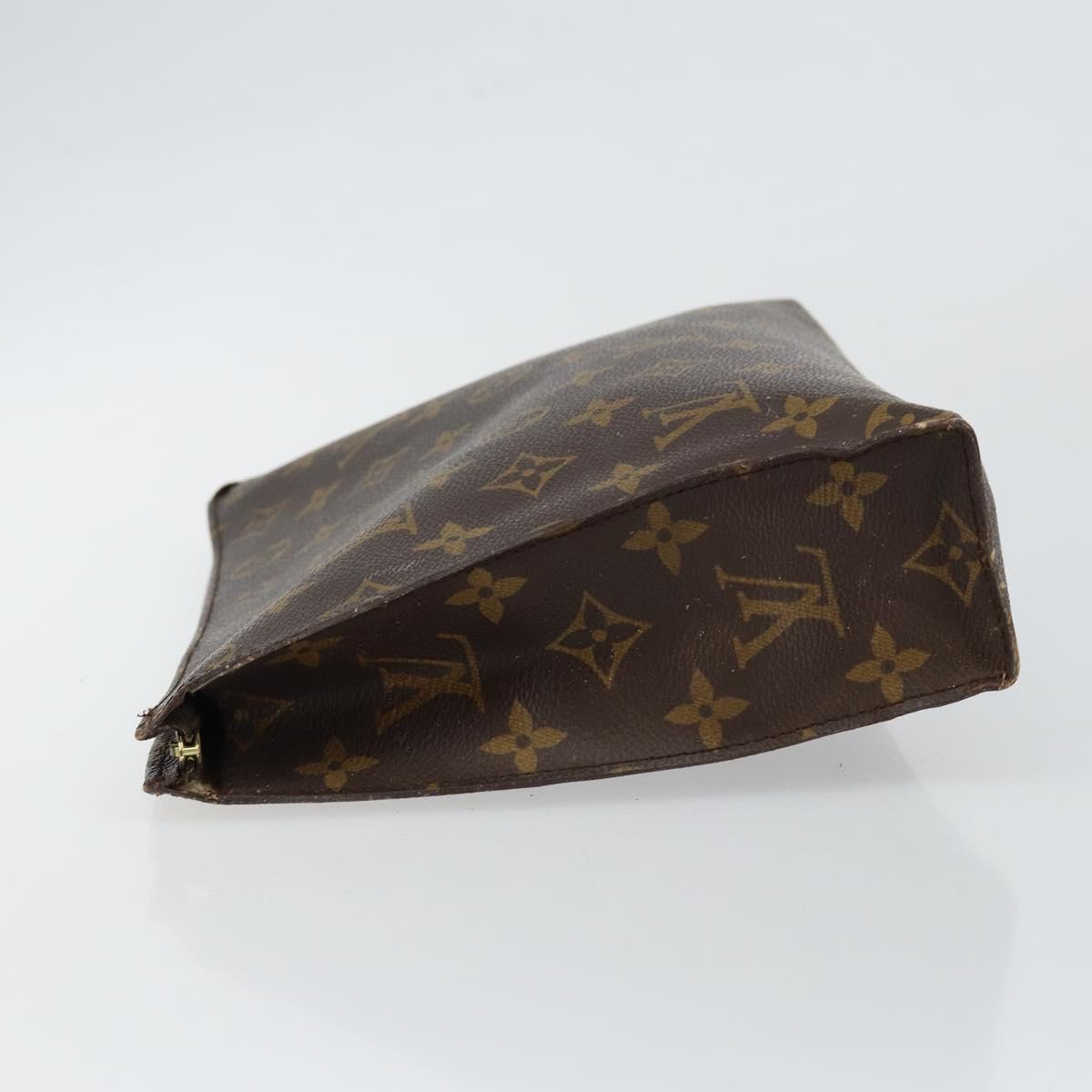LOUIS VUITTON Monogram Poche Toilette 26 Pouch M47542 LV Auth 146170
