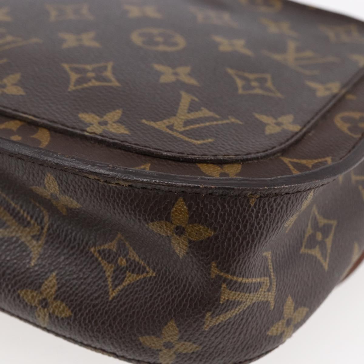 LOUIS VUITTON Monogram Monogram Saint Cloud GM Shoulder Bag M51242 Auth 146171