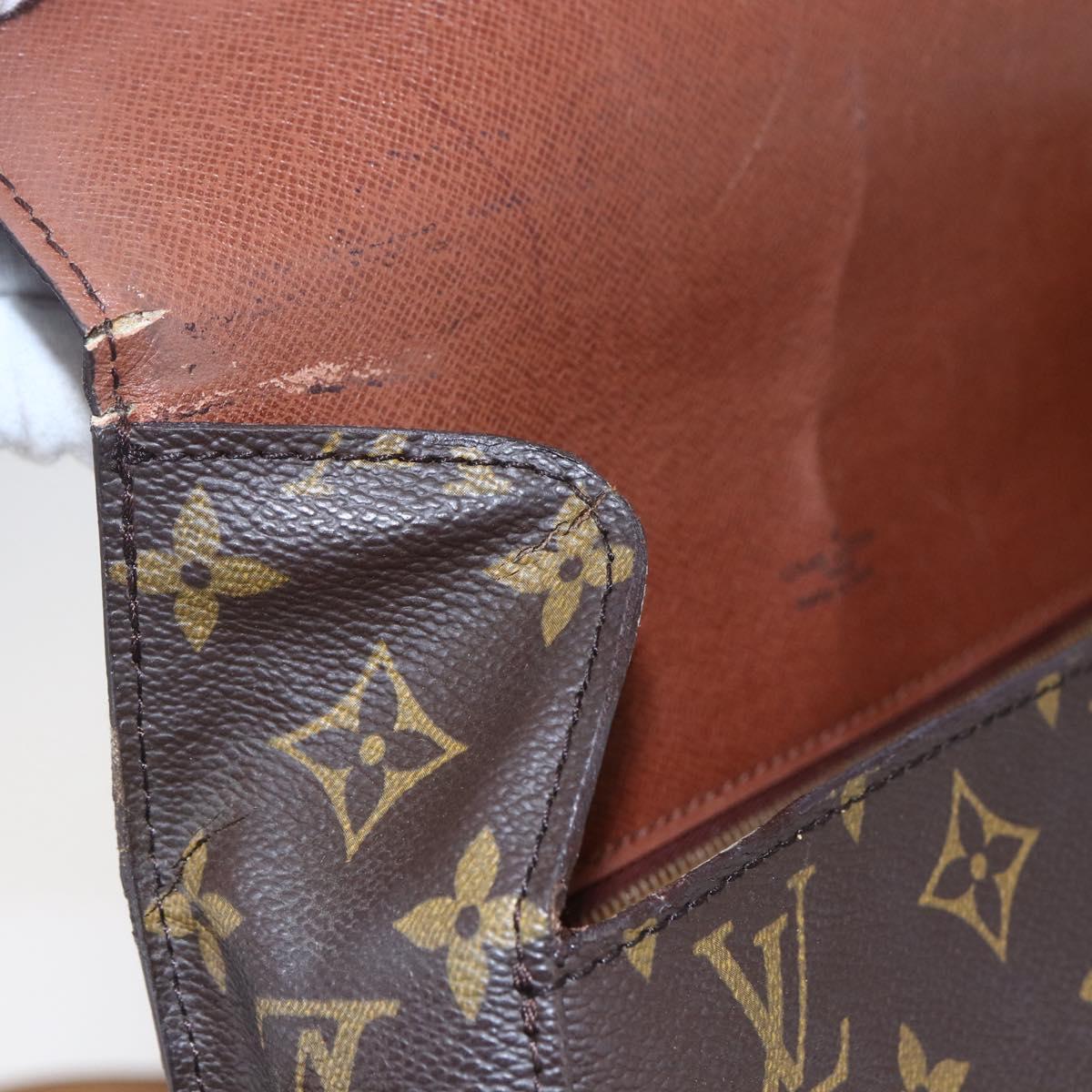 LOUIS VUITTON Monogram Monogram Saint Cloud GM Shoulder Bag M51242 Auth 146171