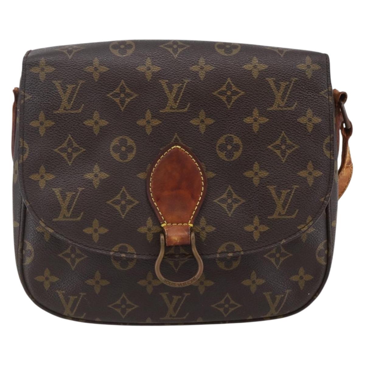 LOUIS VUITTON Monogram Monogram Saint Cloud GM Shoulder Bag M51242 Auth 146171