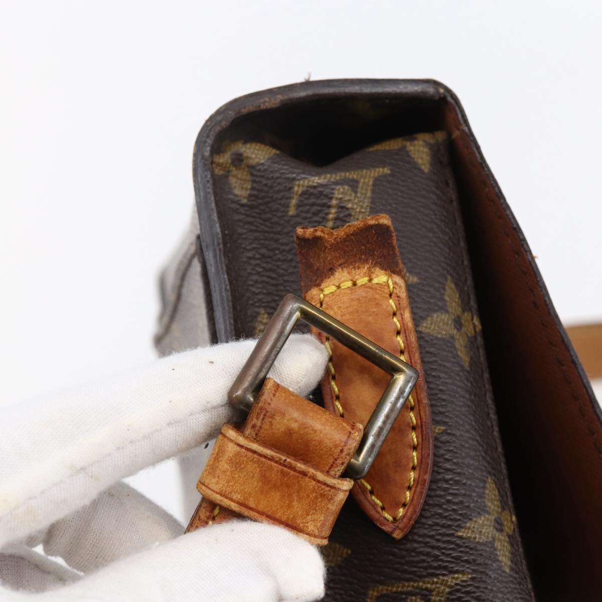 LOUIS VUITTON Monogram Monogram Saint Cloud GM Shoulder Bag M51242 Auth 146171