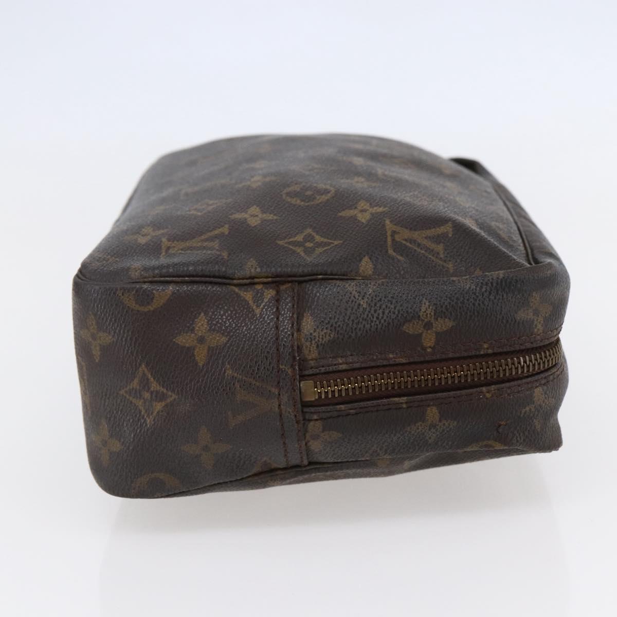 LOUIS VUITTON Monogram Trousse Toilette 28 Clutch Bag M47522 LV Auth 146172