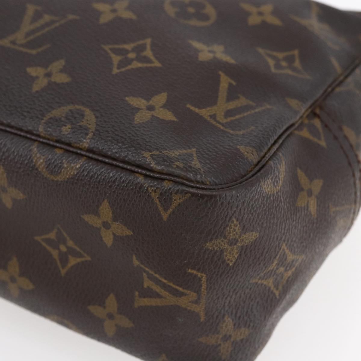 LOUIS VUITTON Monogram Trousse Toilette 28 Clutch Bag M47522 LV Auth 146172