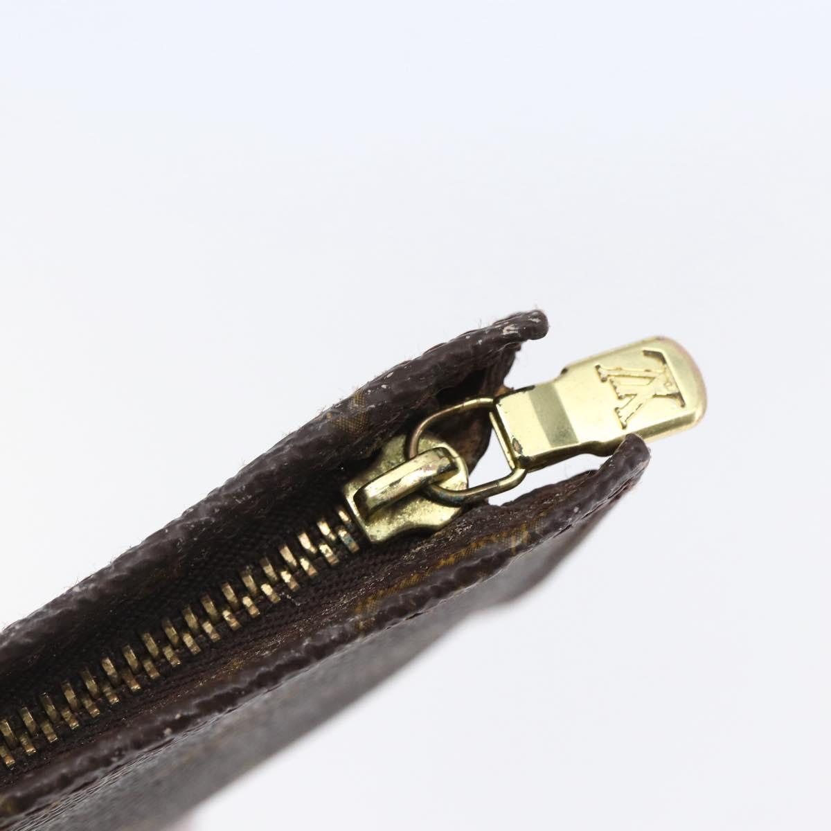 LOUIS VUITTON Monogram Bucket GM Accessory Pouch LV Auth 146173