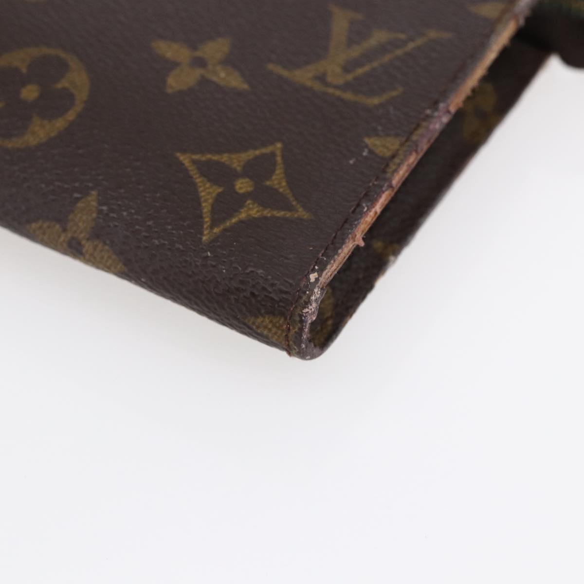 LOUIS VUITTON Monogram Bucket GM Accessory Pouch LV Auth 146173