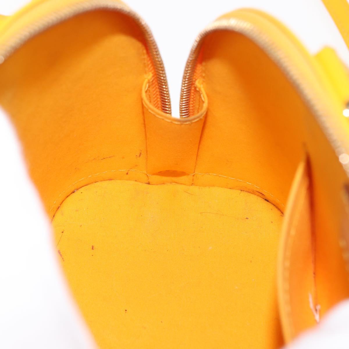 LOUIS VUITTON Monogram Vernis Alma BB Bag 2way Jone Passion M91697 Auth 146200